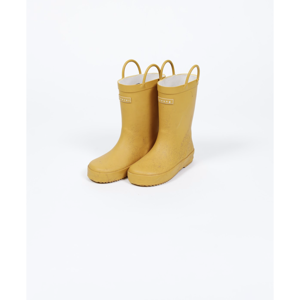 Denver James Yellow Kid’s Rubber Boots